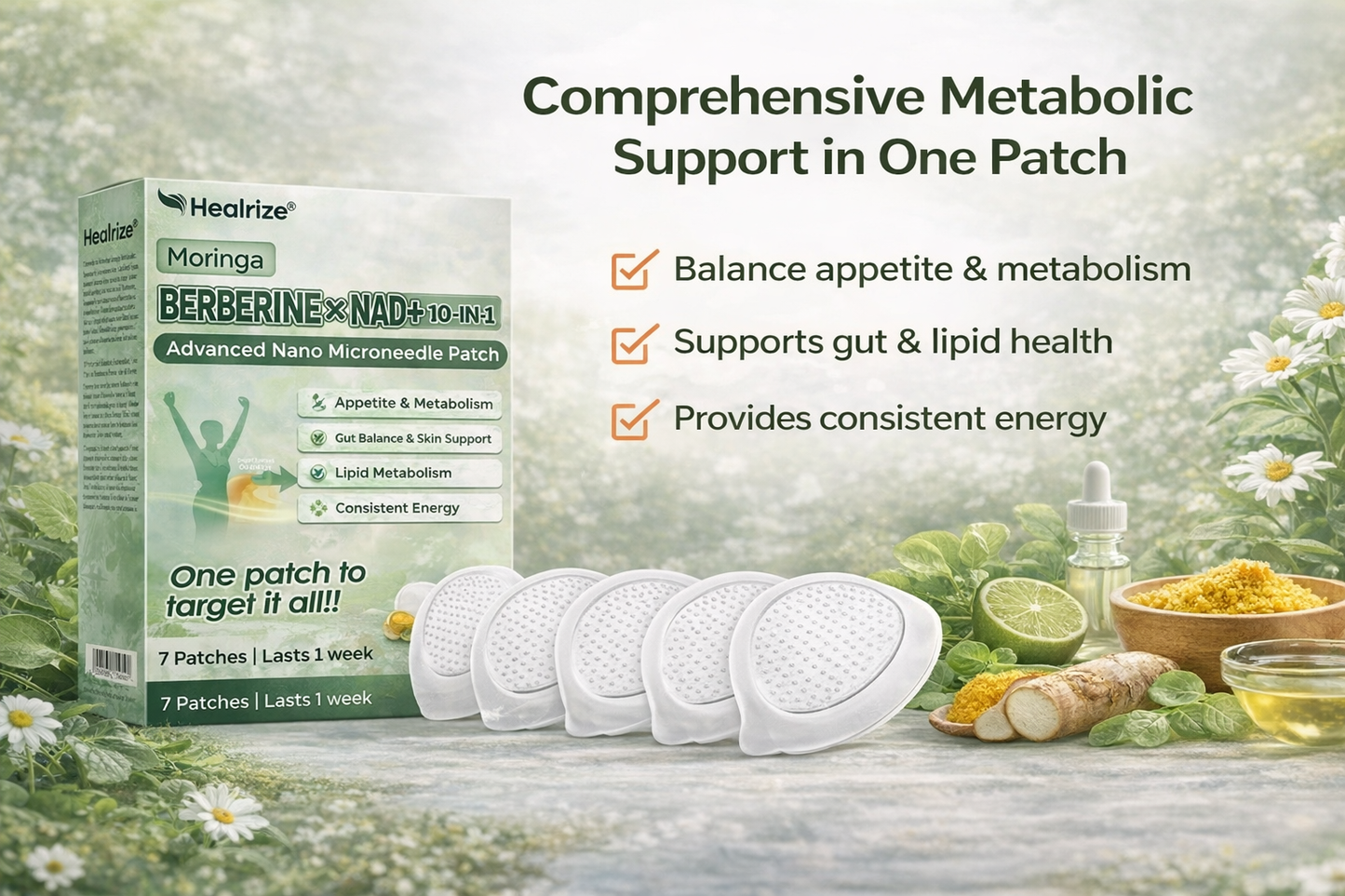 𝐇𝐞𝐚𝐥𝐫𝐢𝐳𝐞® 𝐌𝐨𝐫𝐢𝐧𝐠𝐚 · 𝐁𝐞𝐫𝐛𝐞𝐫𝐢𝐧𝐞 × 𝐍𝐀𝐃+ 𝟏𝟎-𝐢𝐧-𝟏 𝐀𝐝𝐯𝐚𝐧𝐜𝐞𝐝 𝐍𝐚𝐧𝐨 𝐌𝐢𝐜𝐫𝐨𝐧𝐞𝐞𝐝𝐥𝐞 𝐏𝐚𝐭𝐜𝐡