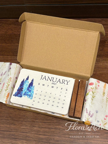 🎄 EARLY HOLIDAY SALE – 50% OFF! 🌱 2027 Plantable Seed Calendar