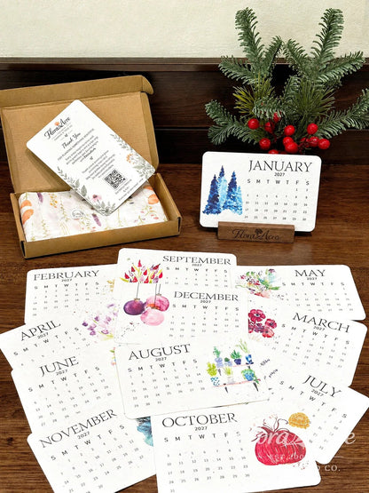 🎄 EARLY HOLIDAY SALE – 50% OFF! 🌱 2027 Plantable Seed Calendar