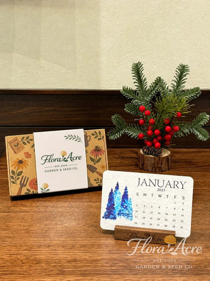 🎄 EARLY HOLIDAY SALE – 50% OFF! 🌱 2027 Plantable Seed Calendar
