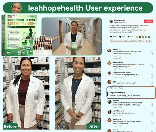 🧑‍⚕️ 𝐂𝐥𝐞𝐚𝐫𝐞𝐧𝐚® Moringa · Bee Venom · Berberine × NAD+ Eight-in-one 10× Ultra-Concentrated Herbal Essence Foot Soak — 𝐎𝐧𝐜𝐞 𝐃𝐚𝐢𝐥𝐲, 𝐕𝐢𝐬𝐢𝐛𝐥𝐞 𝐑𝐞𝐬𝐮𝐥𝐭𝐬 𝐢𝐧 𝟕 𝐃𝐚𝐲𝐬